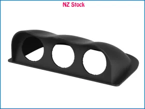 Triple 52mm Gauge Meter Dash Board Pod Mount Holder