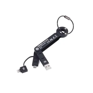 Troika Walker USB Charging and Data Transfer Cable - Black