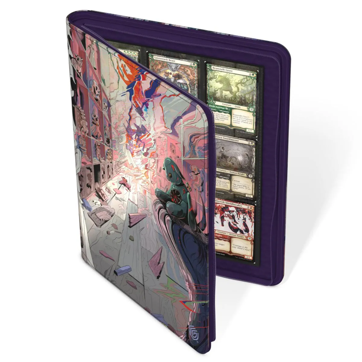 Ultimate Guard Zipfolio 360 XenoSkin Binder - MTG Duskmourn - Porcelain Gallery