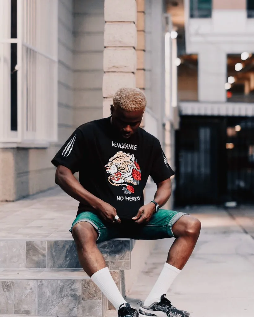 Vengeance/No Mercy Tiger | Black Tee