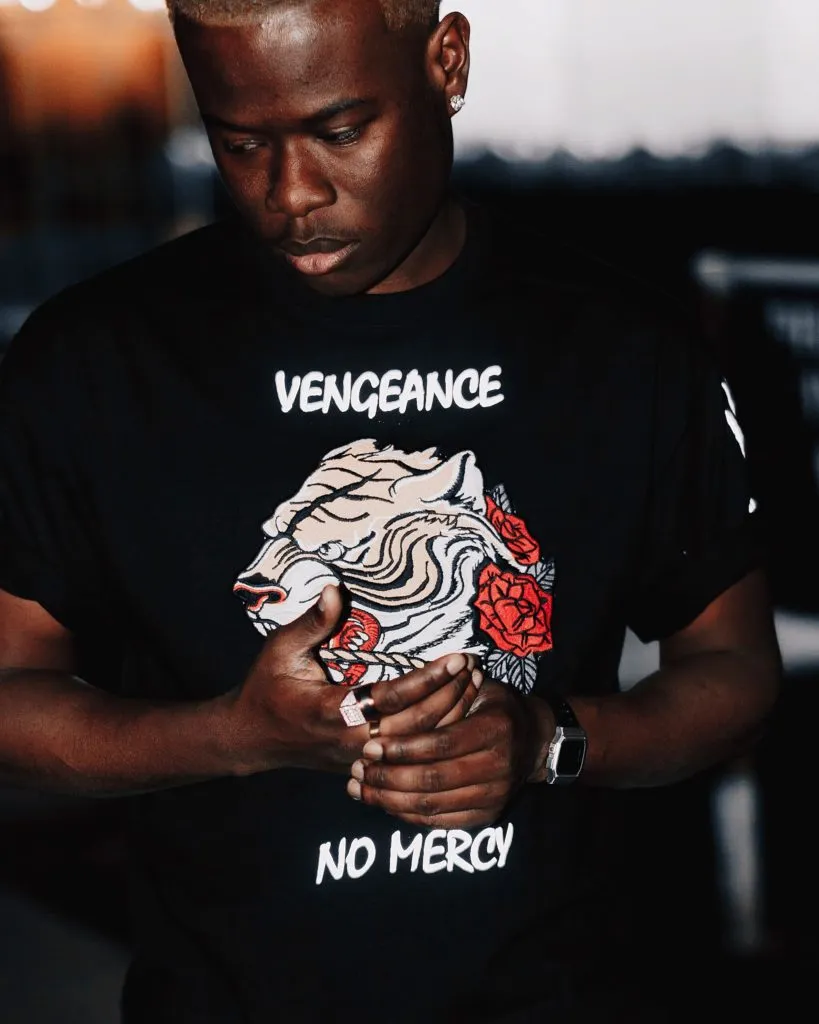 Vengeance/No Mercy Tiger | Black Tee