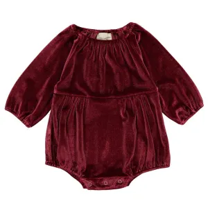 Vignette Daisy Velvet Bubble (Burgundy)