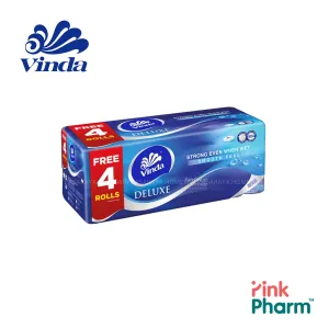 Vinda Deluxe 3ply Smooth Feel 16 Rolls Toilet Paper