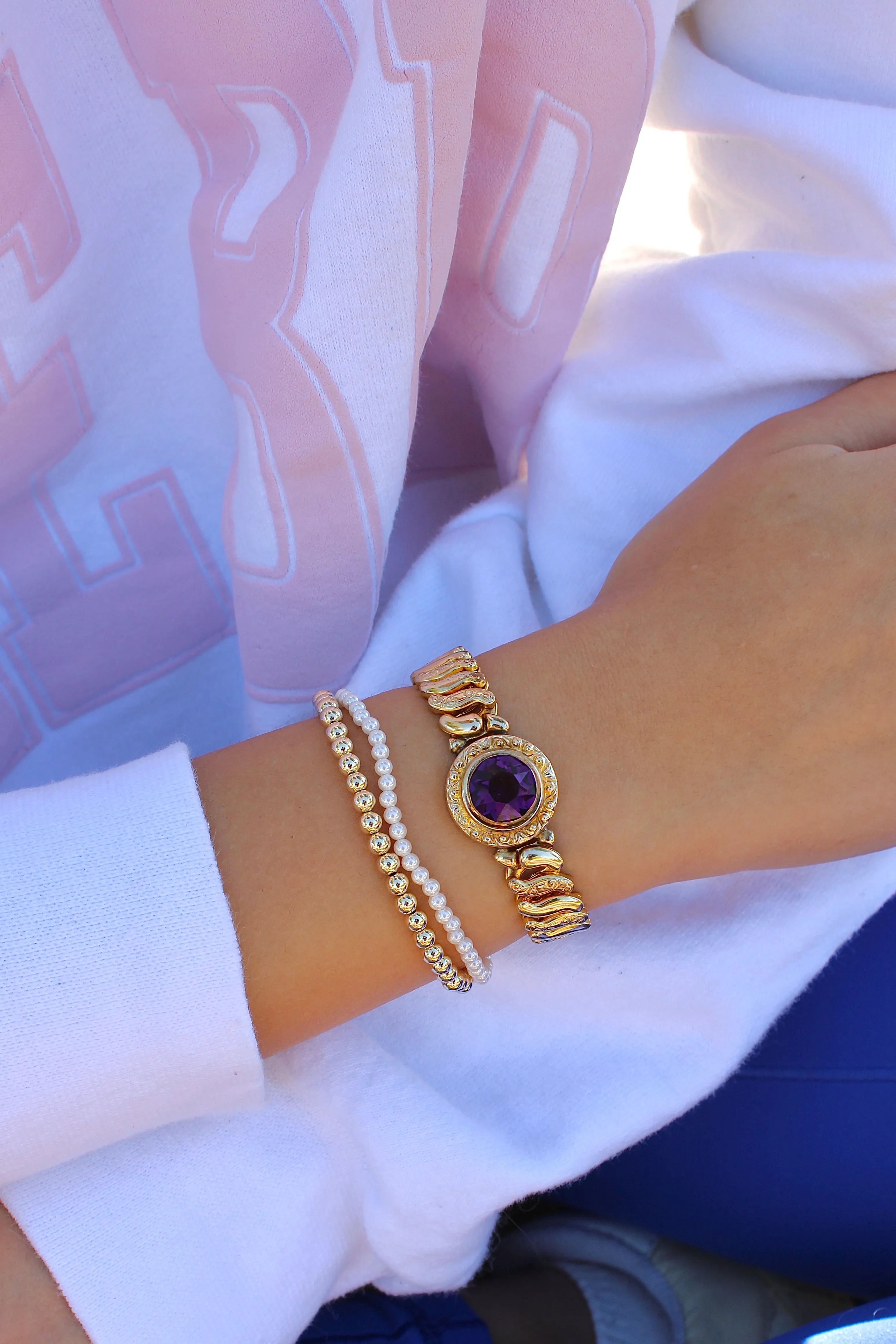 Vintage Sweetheart Bracelet (circa 1940)