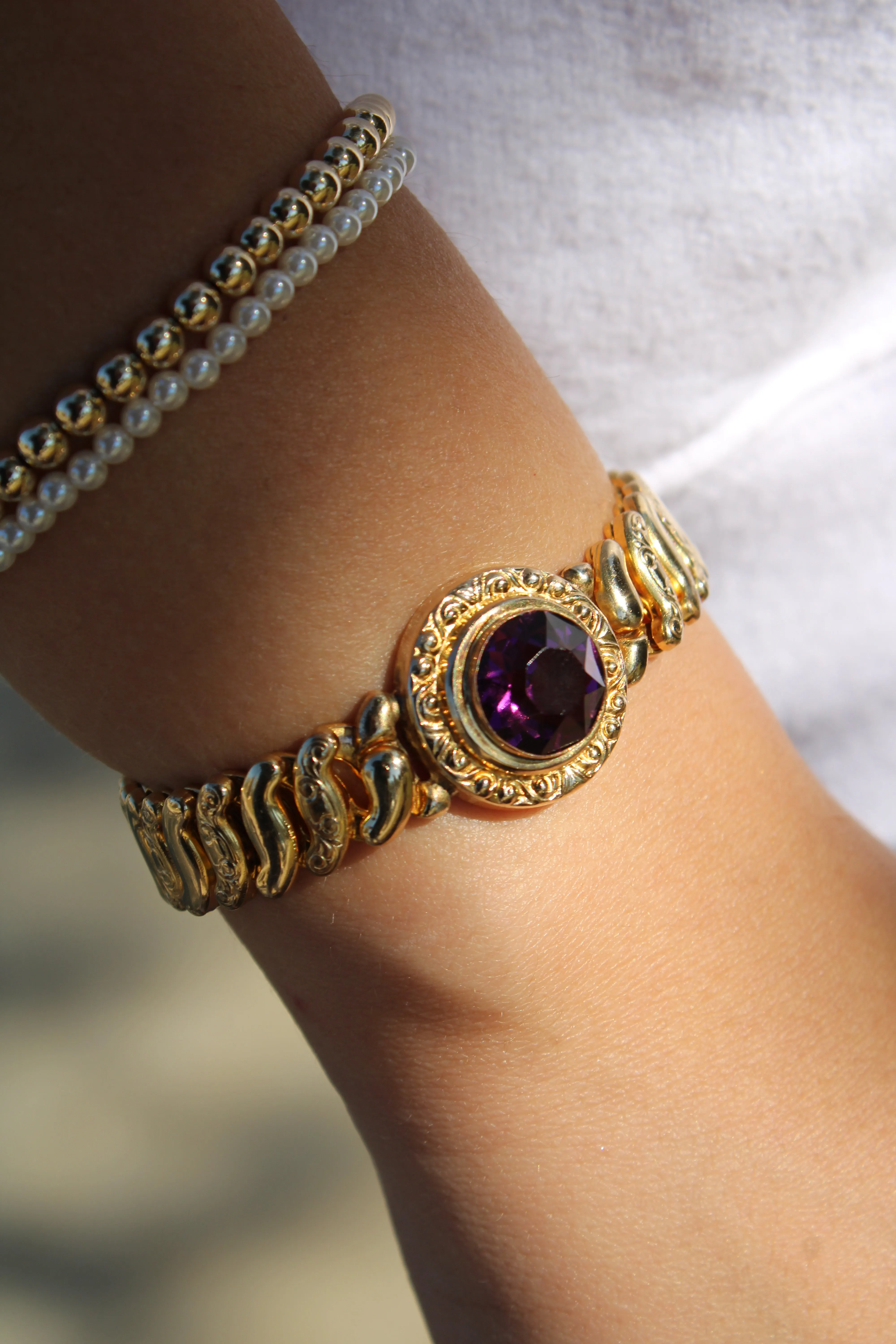 Vintage Sweetheart Bracelet (circa 1940)