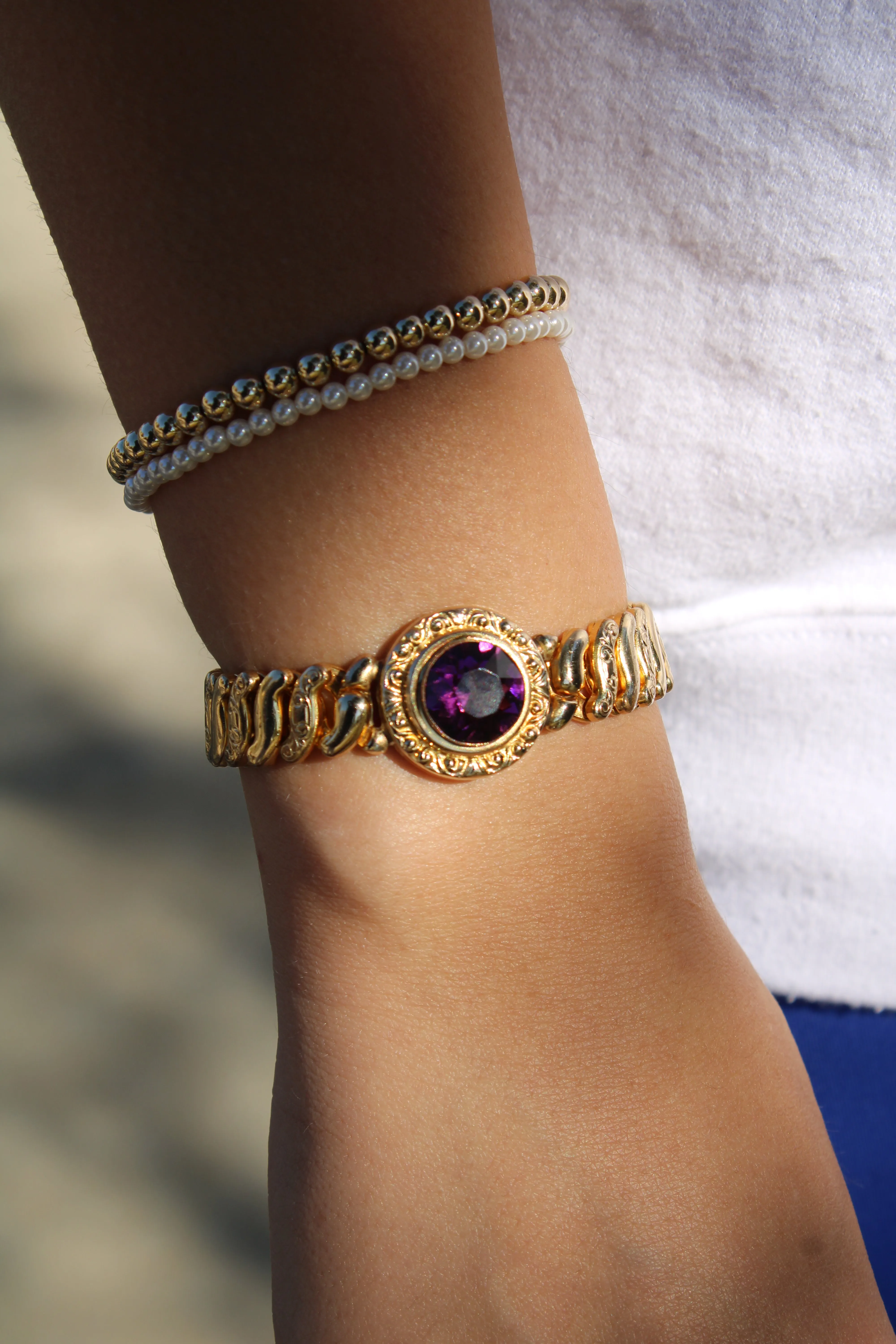 Vintage Sweetheart Bracelet (circa 1940)
