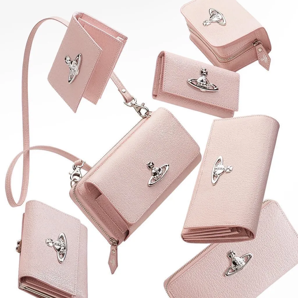 Vivienne Westwood Sakura Pink Wallet Series