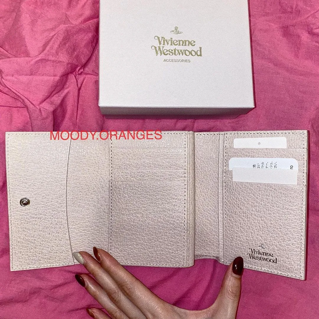 Vivienne Westwood Sakura Pink Wallet Series