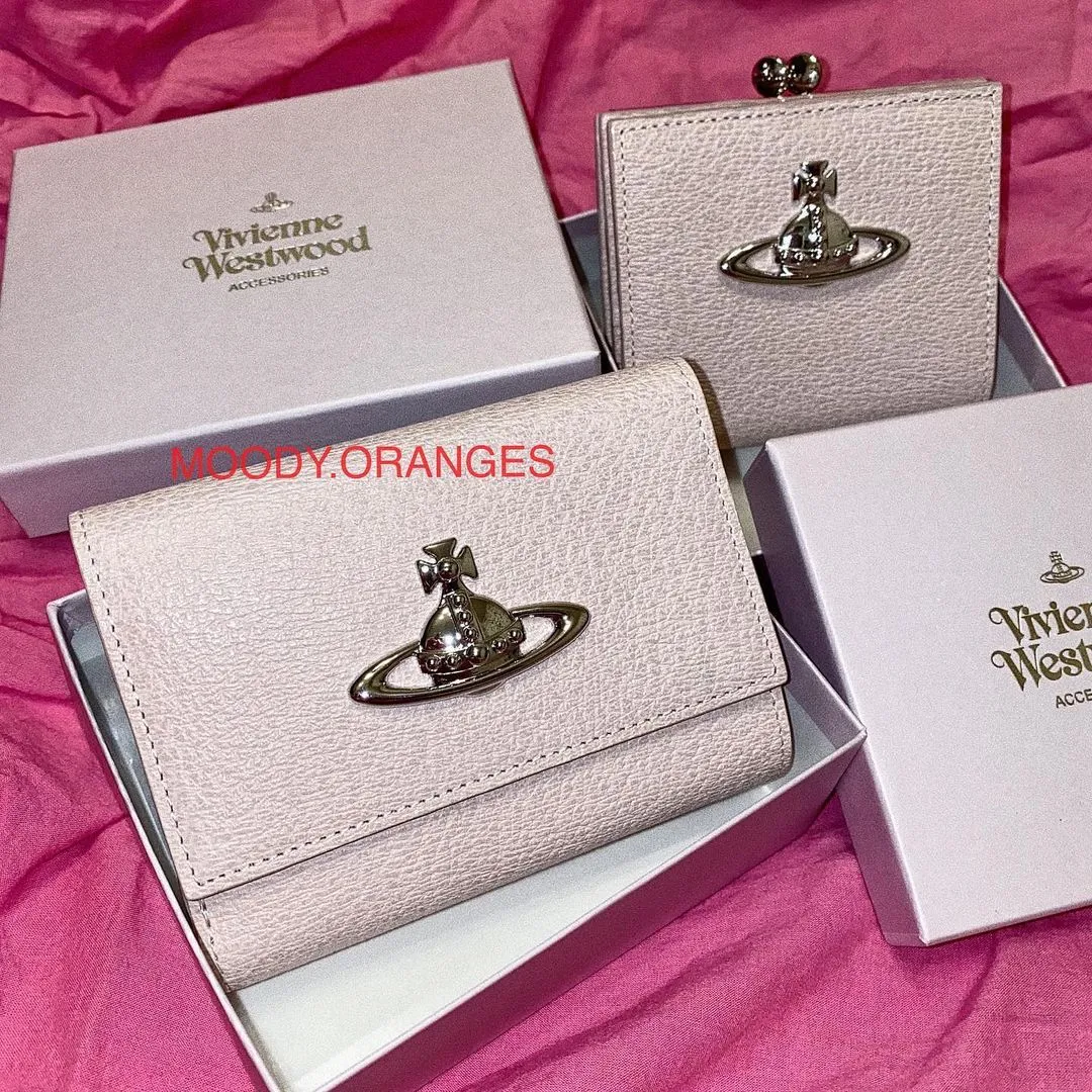 Vivienne Westwood Sakura Pink Wallet Series
