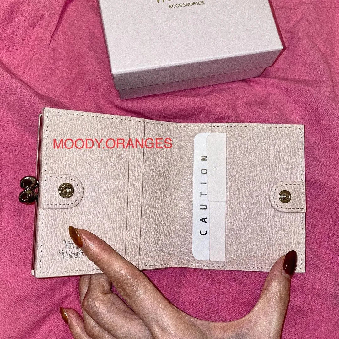 Vivienne Westwood Sakura Pink Wallet Series