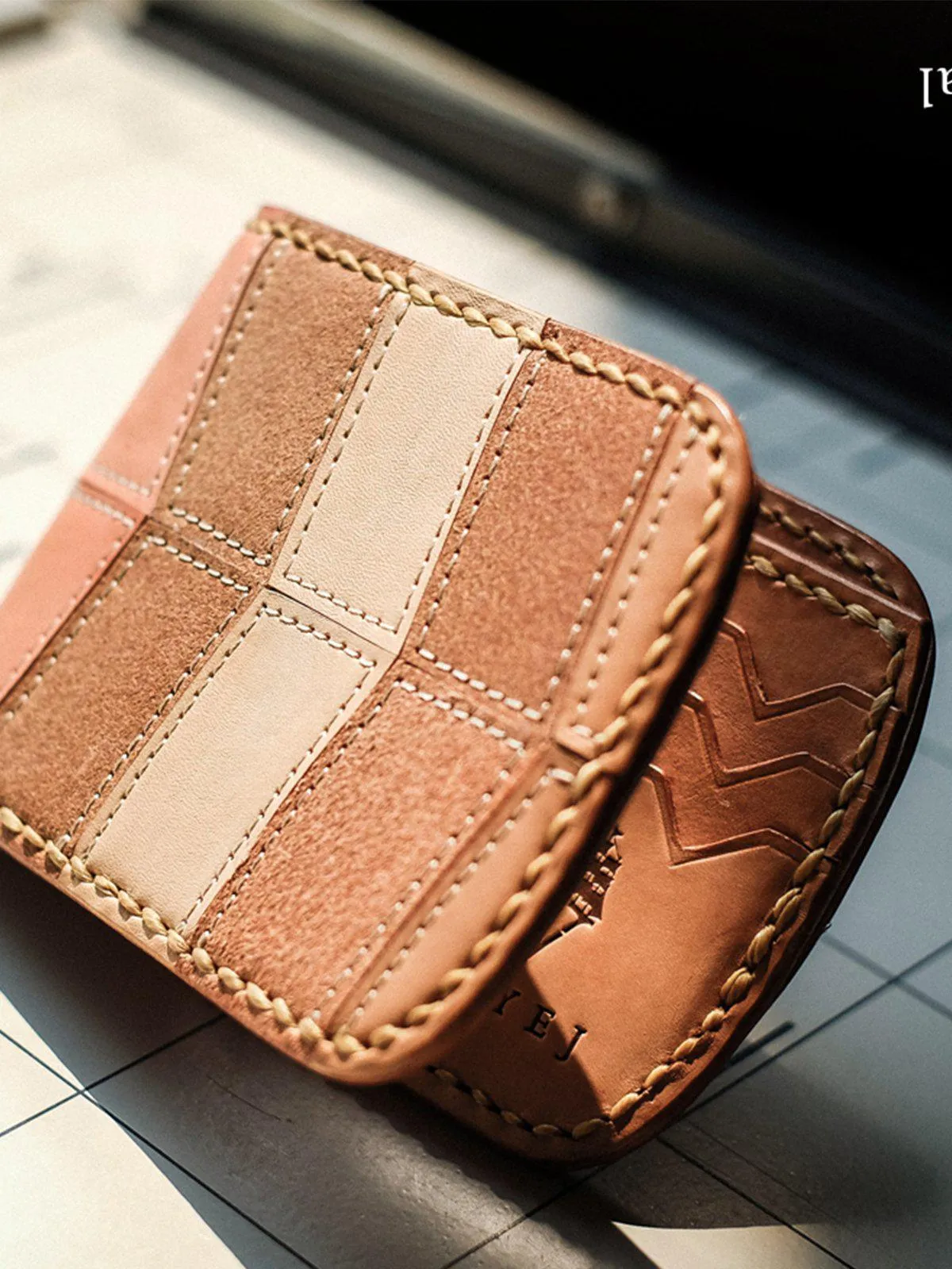 Voyej Vessel II Vestigial Shades Of Natural Short Wallet