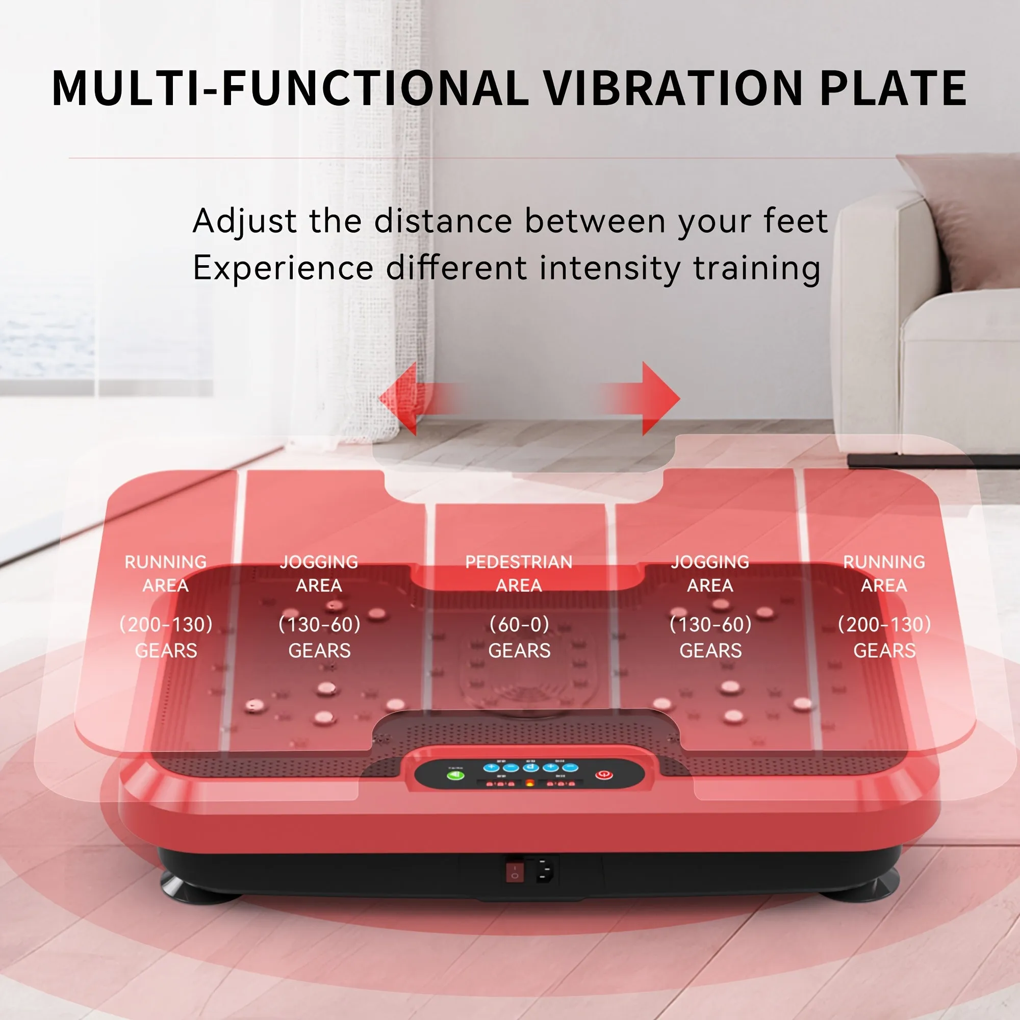 Whole Body Vibration Plate Exercise Machine