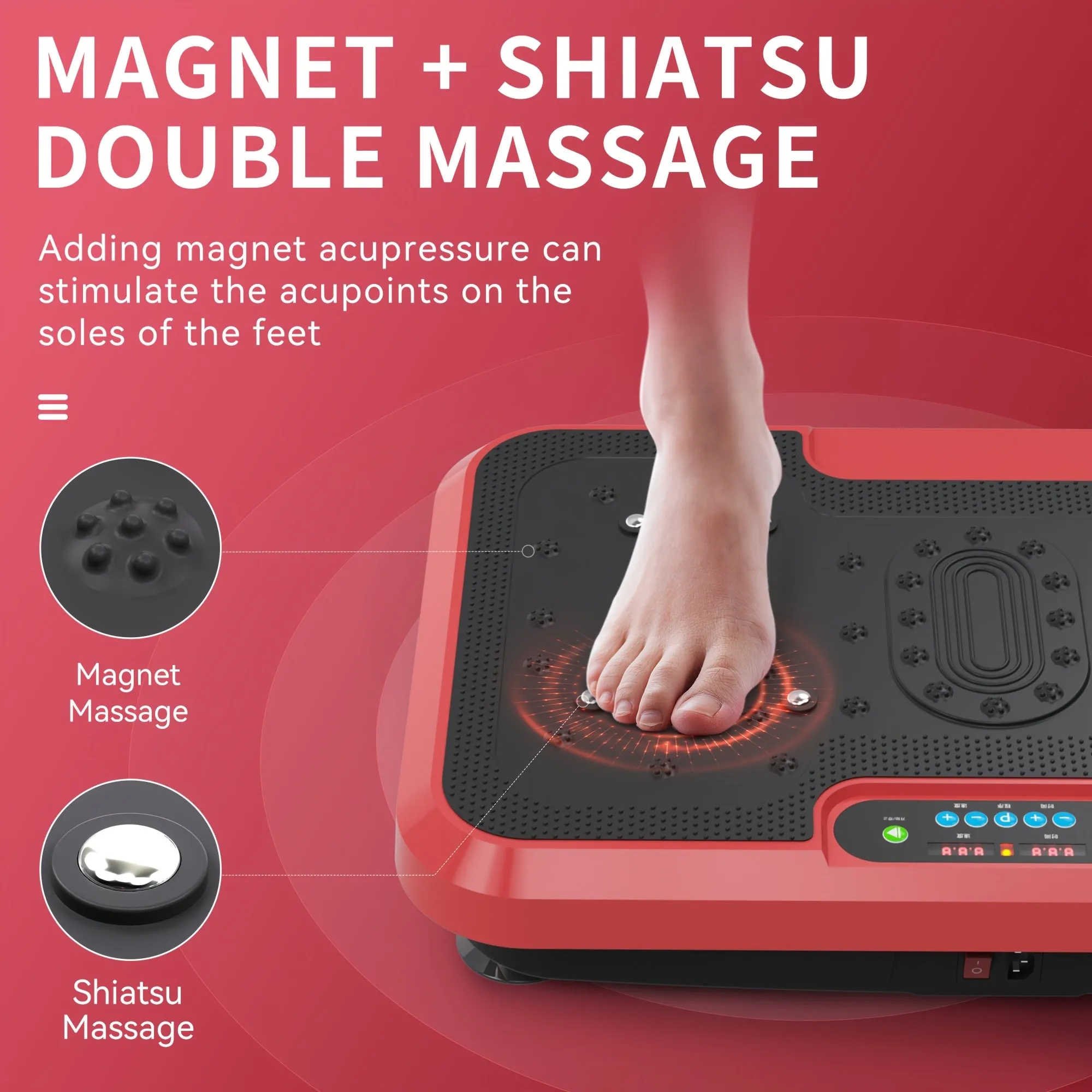 Whole Body Vibration Plate Exercise Machine