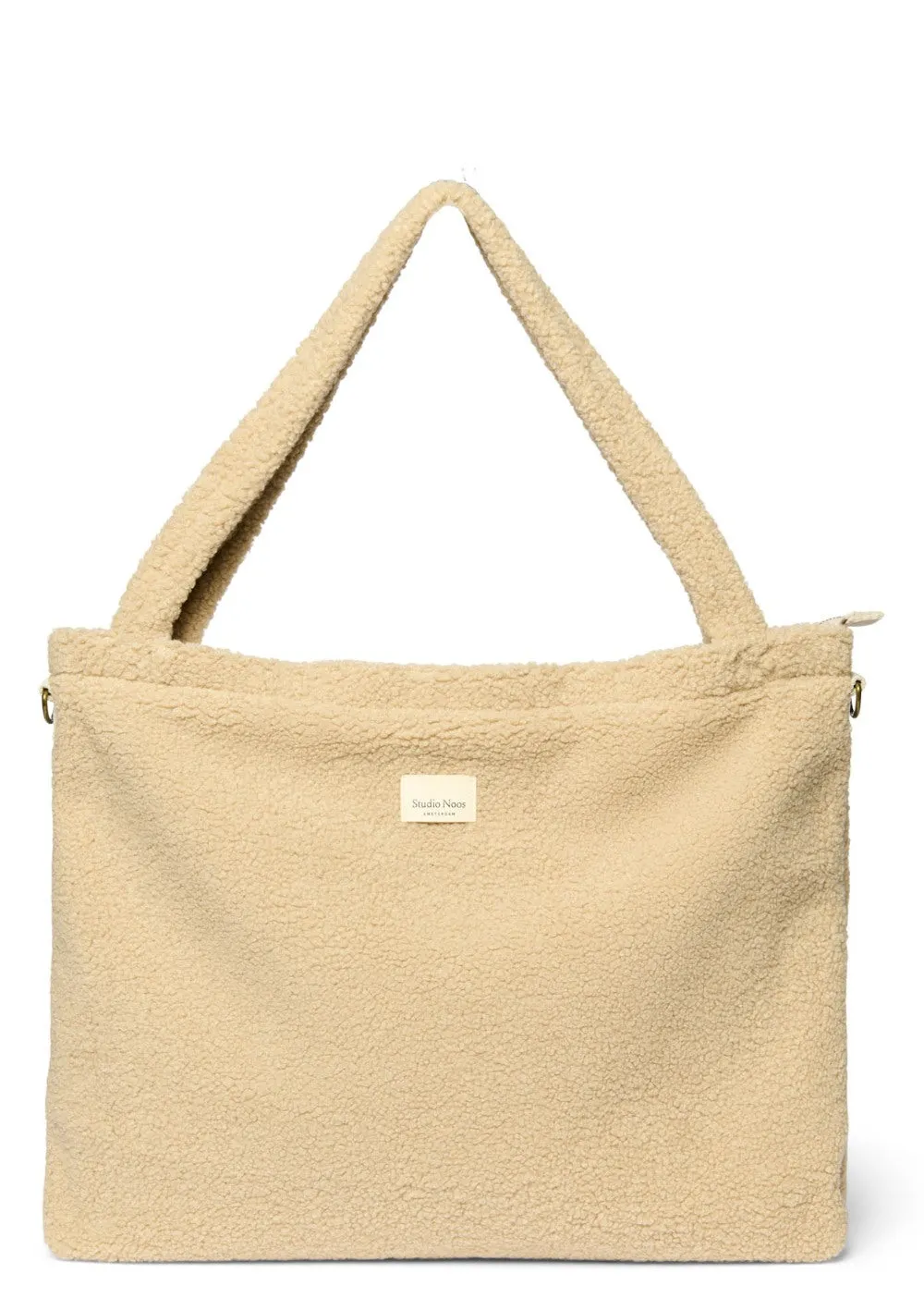 Wickeltasche 'Teddy Diaper Bag' Ecru