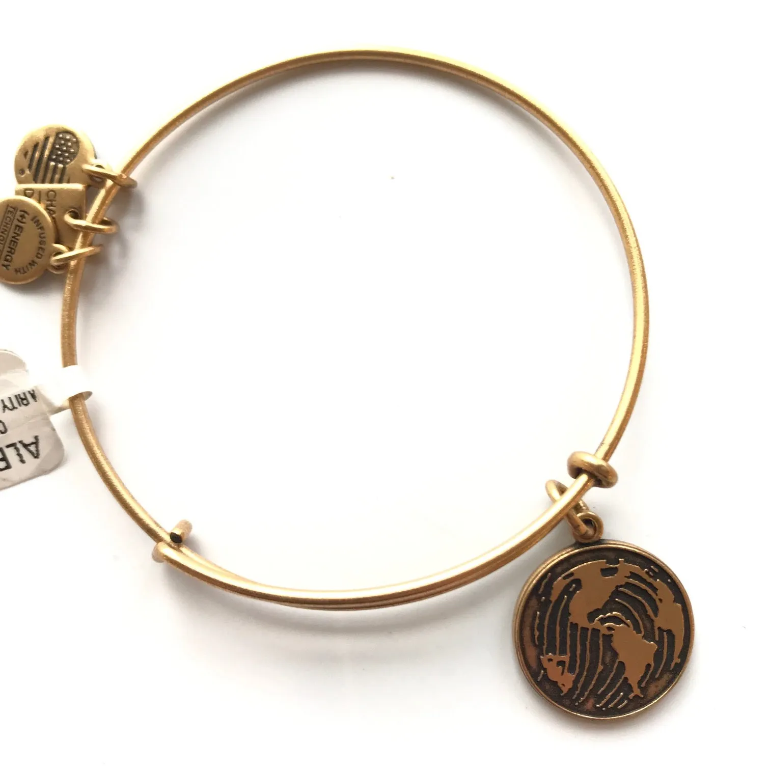 Women's Alex And Ani | Generation On Bangle Bracelet | Raf Gold