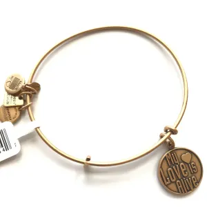 Women's Alex And Ani | My Love Is Alive Bangle Bracelet | Raf Gold