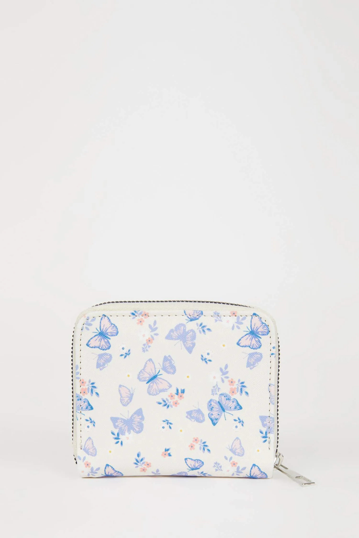 Women's Butterfly Printed Faux Leather Wallet