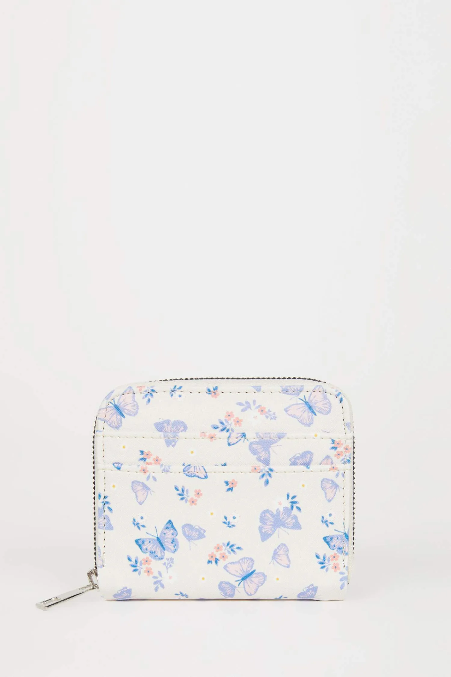 Women's Butterfly Printed Faux Leather Wallet