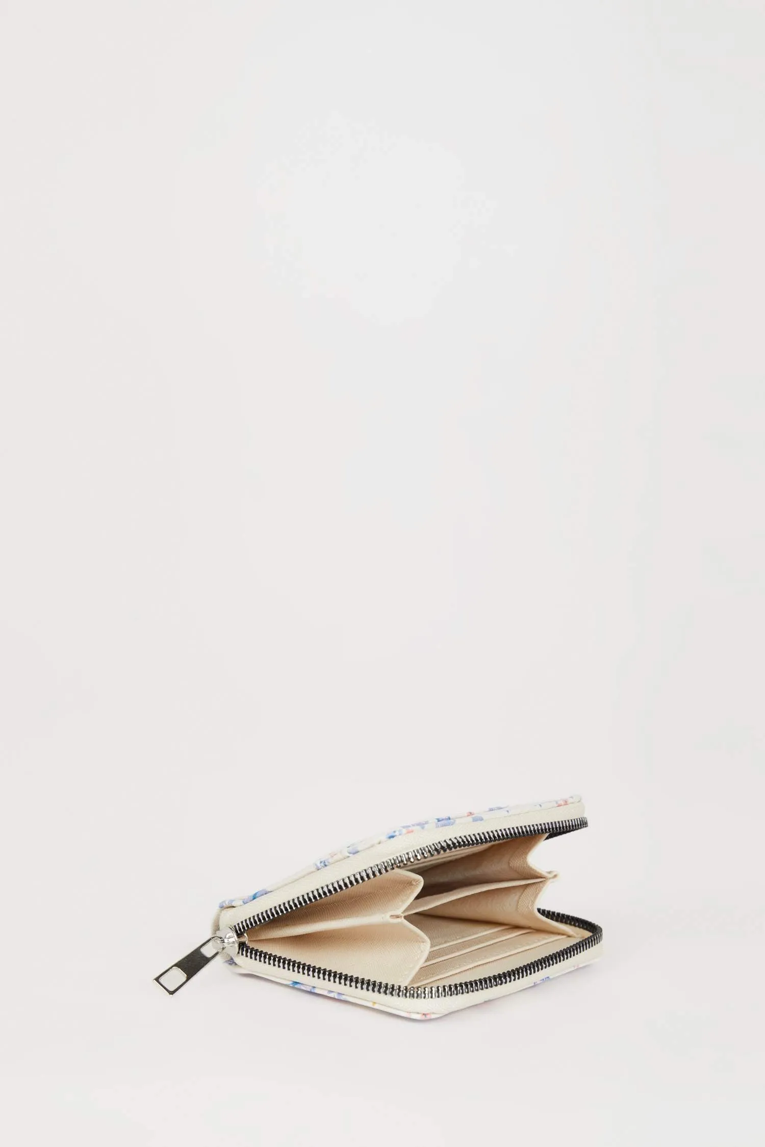 Women's Butterfly Printed Faux Leather Wallet