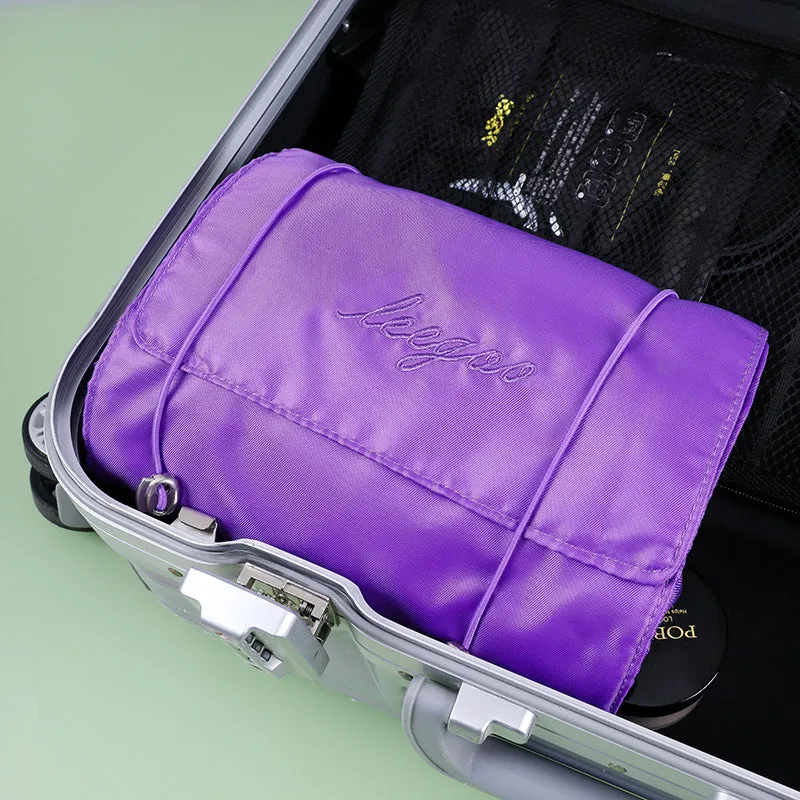 Women's Detachable Simple Folding Cosmetics Storage Wash Cosmetic Bags