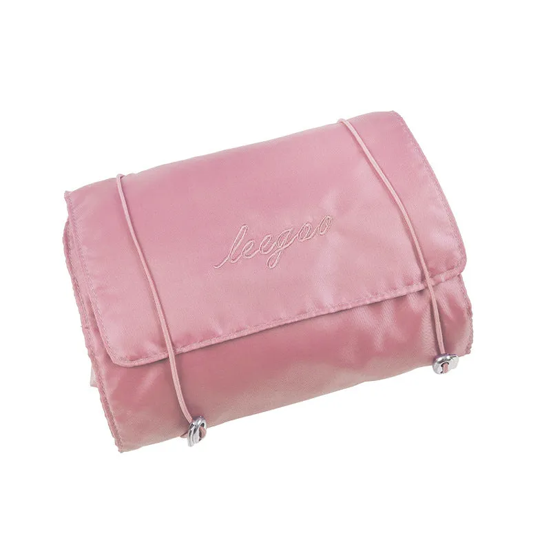 Women's Detachable Simple Folding Cosmetics Storage Wash Cosmetic Bags