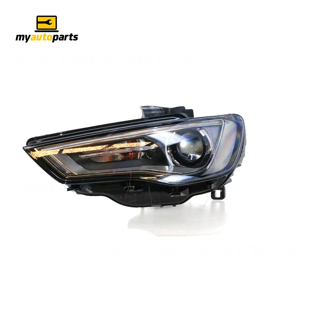 Xenon Head Lamp Passenger Side Genuine Suits Audi A3 8V 2013 to 2016