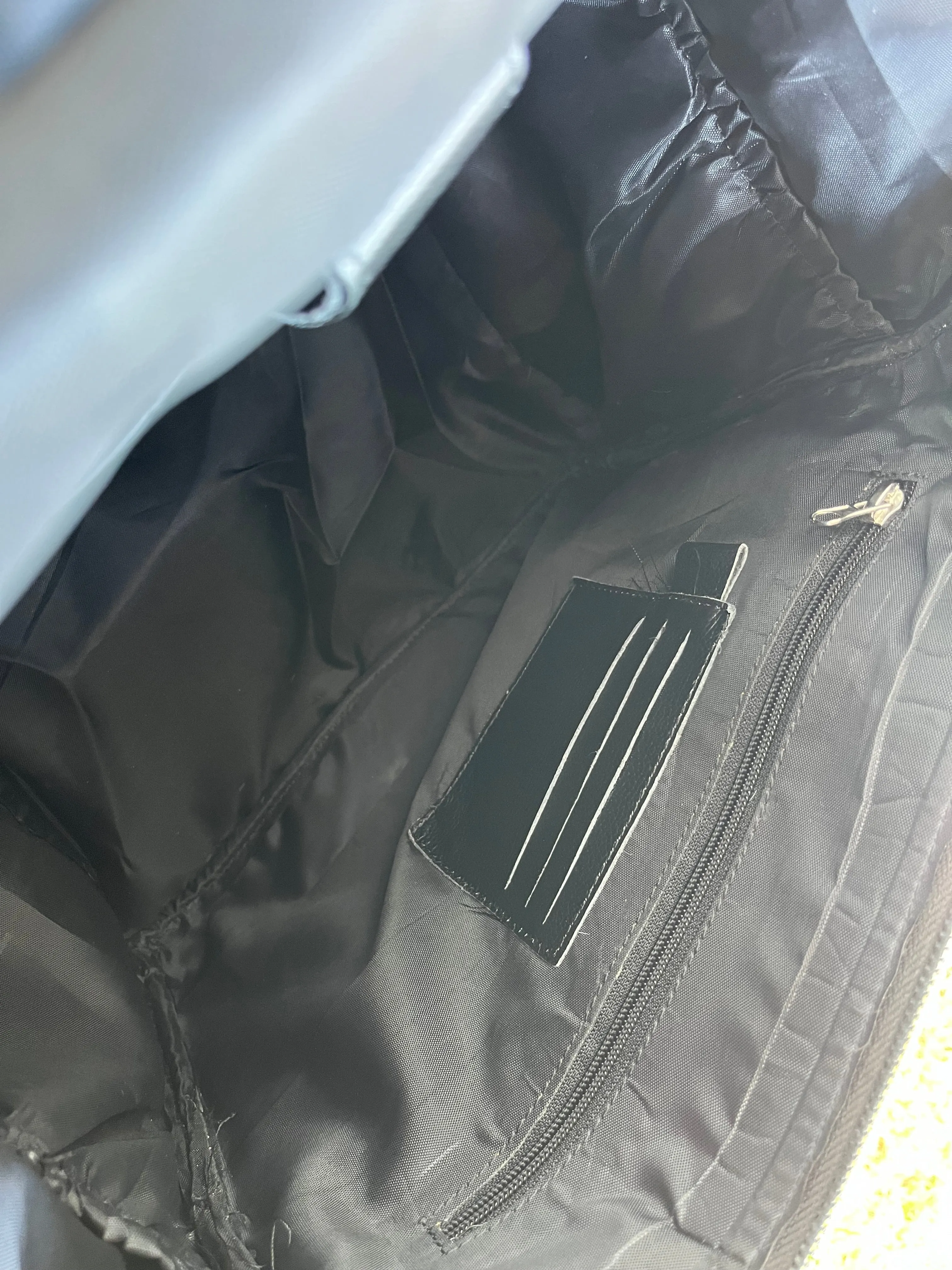 XL Cowhide   Black Leather Backpack