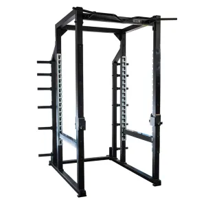 York Barbell | STS Power Rack w/ Plate Storage