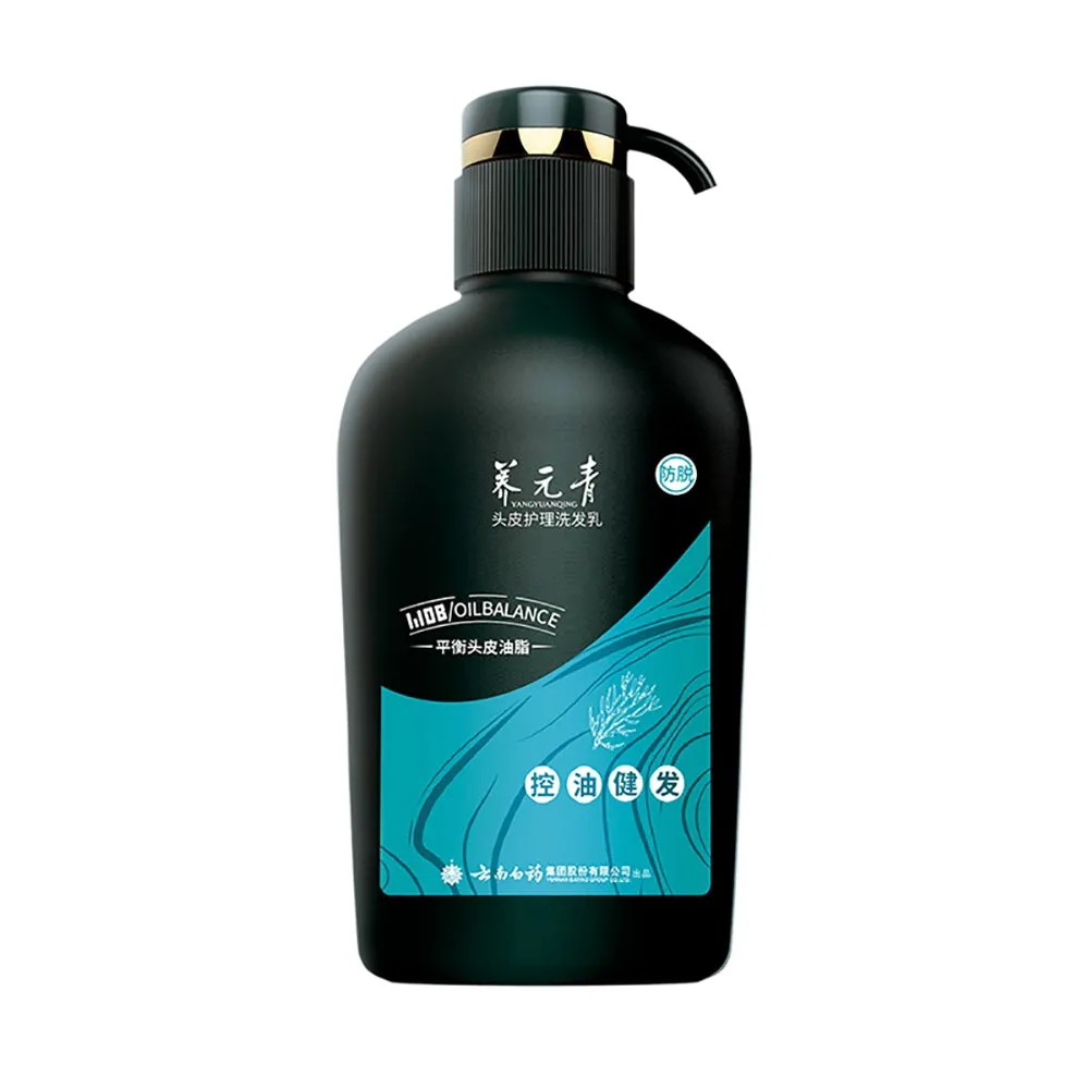 Yunnan Baiyao Yangyuanqing Anti-Hair Loss Oil Control Shampoo For Short Hair - 500ml