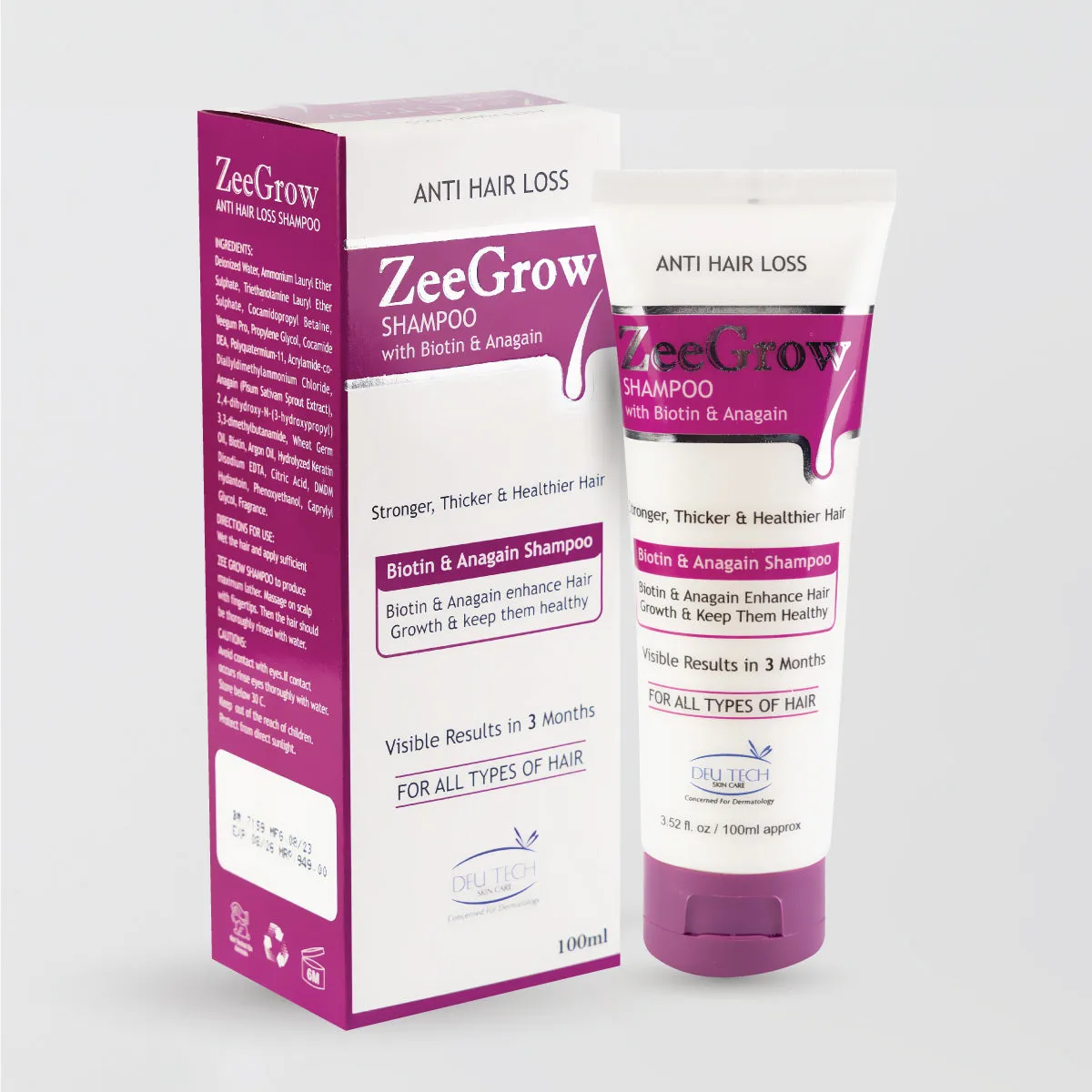 ZeeGrow Shampoo (Anti Hair Loss)